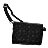 Black DT Designer Crossbody Bag