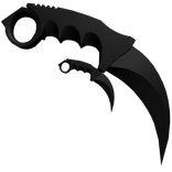 Black Dual Karambits