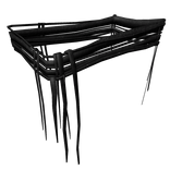 Black Dune Rope Waist Wraps