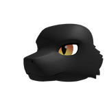 Black Eastern Dragon Head