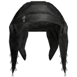 Black Emo Chrome Headscarf