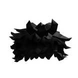 Black Emo Scene Curly Messy Hair