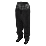 Black Emo Sweatpant Joggers