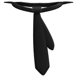 Black Emo Tie