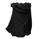 Black Fur Cape