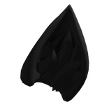 Black Furry ear (L)