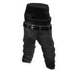 Black Gangster Sagging Jeans 