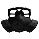 Black Gasmask M50 Tactical Gas Mask (Clear Lens)