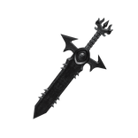Black Gemstone Sword