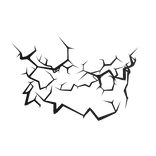 Black Glitched Lightning Aura Bottom