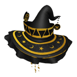 Black Gold Enchanted Mindweaver Hat