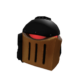 Black Gold Paladin Praetorian Helmet