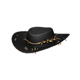 Black Gold Thorn Cowboy Hat