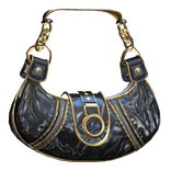 Black Gold Vintage Y2K 2000 Luxury Designer Purse