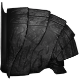 Black Goth Medieval Shoulder Pad [Left]