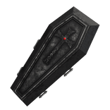 Black Gothic Casket