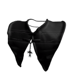 Black gothic collar with cross