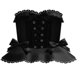 † black gothic corset lace lita princess dress