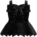 Black Gothic Lace Dark Queen Dress