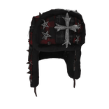 Black Gothic ushanka