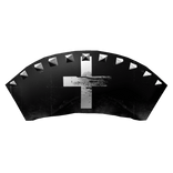 black gothic vkei spike nurse hat