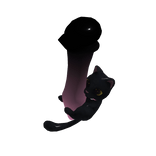 BLACK GRADIENT RECOLOR WITH CAT (FOR KORBLOX)
