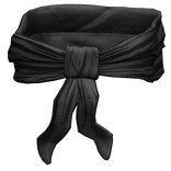 Black Grunge Arm Bandage (Left)