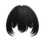 ♡ : black hair anime bangs カワイイ