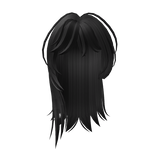 Black Hair With Voluminous Bangs Emo