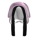 Black Hairstyle with Bunny Hood