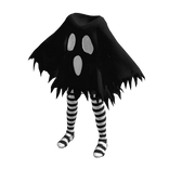 Black Halloween Cute Ghost Costume [PBR]