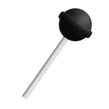 Black Halloween Lollipop