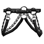 Black Hanging Y2K Waist Suspender 1.0