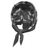 Black Head Scarf Wrap 🫐