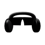 Black Headphones and Glasses