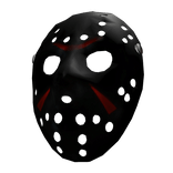 Black Hockey Mask