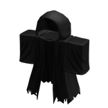 Black Hooded Robe