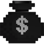 Black Jackpot Robux Bag | Addon
