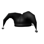 Black jester hat