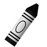 ♡ Black Jumbo Crayon