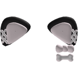 ♡ black kawaii cat ears with bow