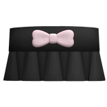 black kawaii gamer kitty dress shirt ୨୧