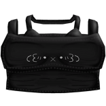 Black Kawaii Kamoji Tank