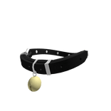 Black Kitty Bell Collar