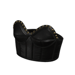 Black Leather Bustier