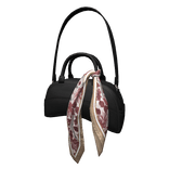 Black Leather Pride Collection Handbag & Scarf