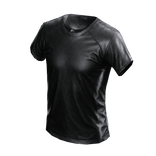 Black Leather T-shirt