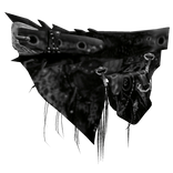 black leather vkei belt 