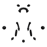 Black Lip Piercing Set