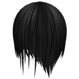 Black Long Emo Japanese Hair